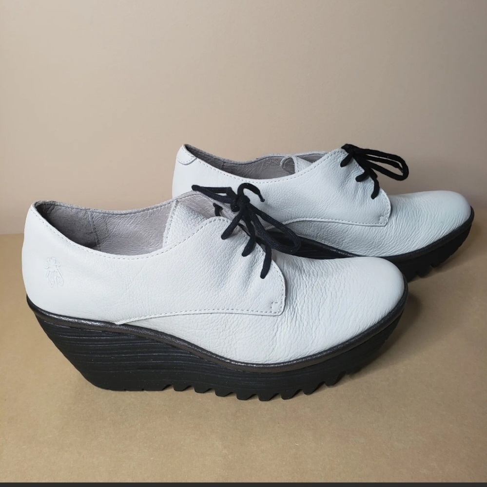 Fly London leather shoes